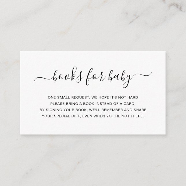 Enkel könsneutral Bokar för babyskor Tilläggskort (Framsida)