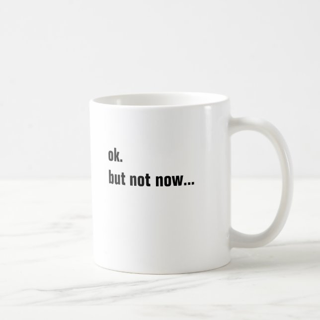 enkel, konstig fras kaffemugg (Höger)
