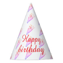 Enkel kontur Party Hat