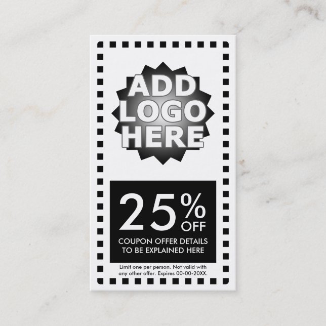 enkel kupong (Framsida)