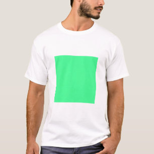 Enkel kvadrat - Mint-Grönt T-shirt