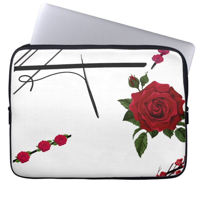 enkel  laptop fodral (Framsidan)