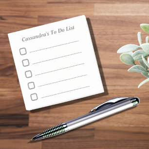 Enkel Led to Do-lista Post-it Block