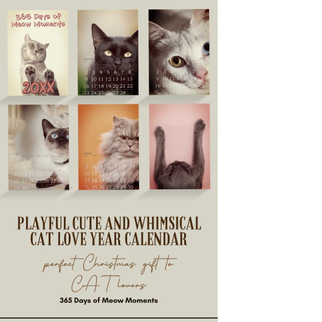 Enkel lek för slöjor och vismisk CAT-Kärlek Kalender (Skapare uppladdad)