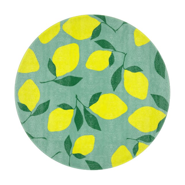 Enkel Lemon, Gröntens bakgrundsutskrift. (Framsidan)