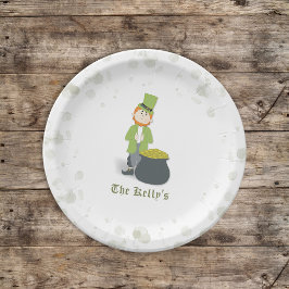 Enkel Leprechaun St. Patrick-Dagen Whimsical Cute