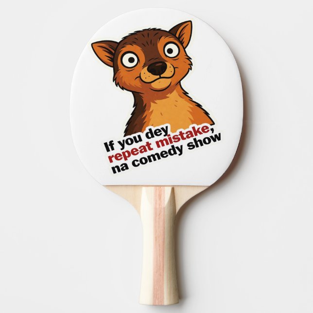 Enkel Lifestyle Ping Pong-paddel Pingisracket (Framsidan)