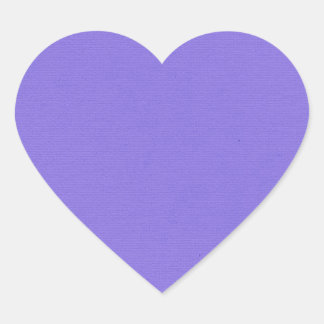 Enkel Lila Hjärtformat Klistermärke