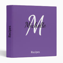 Enkel lila monogram recept
