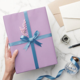 Enkel lila purpurfärg nyans ton presentpapper