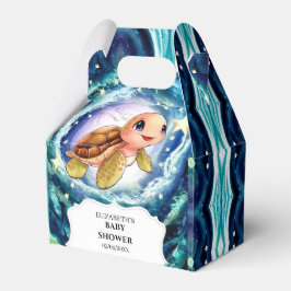 Enkel liten sköldpaddsskugga presentaskar