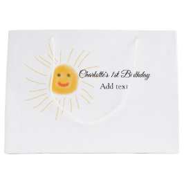 Enkel liten söt baby-barn Lägg till QR-födelsedag