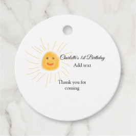 Enkel liten söt baby-barn Lägg till QR-födelsedag Gåvor Etiketter