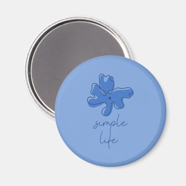 Enkel Liv Minimalism Magnet (Front/Back)