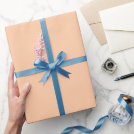 Enkel Ljus Fersken Färg Nyans Ton Presentpapper