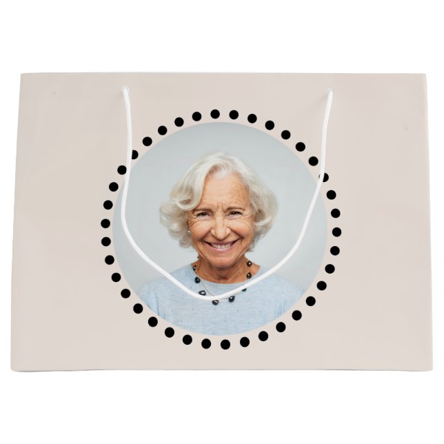 Enkel ljuskänslig, redigerbar runda fotopolka-punk (Framsidan)