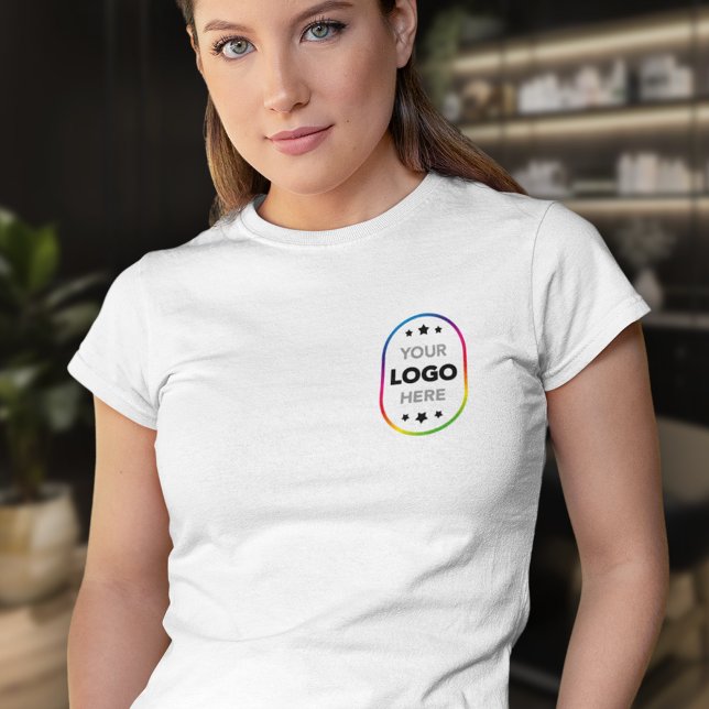 Enkel logotyp affärströja t shirt (Skapare uppladdad)
