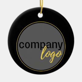 ENKEL LOGOTYP BLACK JULAFTON HELGDAG VISNING JULGRANSPRYDNAD KERAMIK