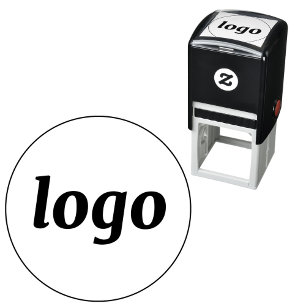 Enkel logotyp Branding Affärsmarknadsföring Självfärgande Stämpel