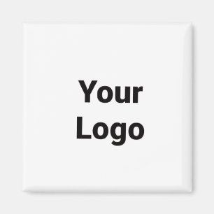 Enkel logotyp för anpassningsbar av minimal elega magnet