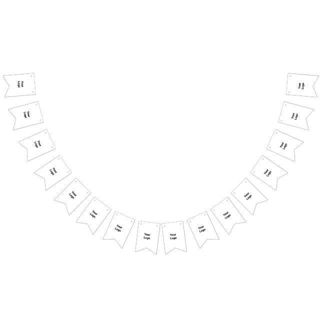 Enkel logotyp för anpassningsbar av minimal elegan vimplar (Alla)