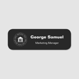 Enkel Logotyp för företag | Namn | Utseende Namnbricka