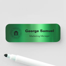 Enkel Logotyp för företag | Namn | Utseende Namnbricka