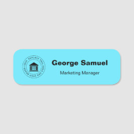 Enkel Logotyp för företag | Namn | Utseende Namnbricka