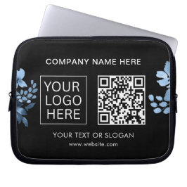 Enkel Logotyp för minimal Anpassningsbar och textf Laptop Fodral