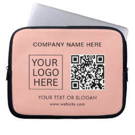 Enkel Logotyp för minimal Anpassningsbar och textf Laptop Fodral