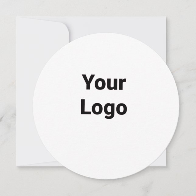 Enkel logotyp för minsta möjliga anpassningsbar fö julkort (Framsida)