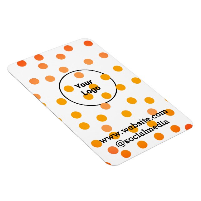 Enkel logotyp för minsta möjliga anpassningsbar fö magnet (Högersidan)