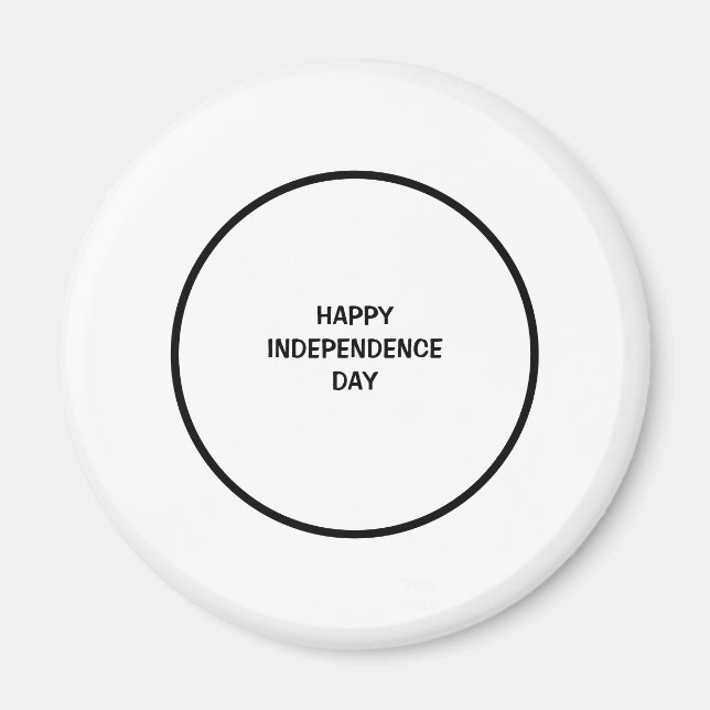 Enkel logotyp för minsta möjliga anpassningsbar fö magnet (Framsidan)