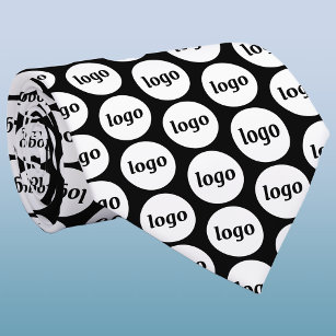 Enkel Logotyp - företag Slips