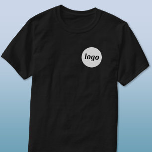 Enkel Logotyp Kampsanj T-Shirt för Företag