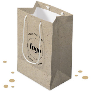 Enkel Logotyp med Papper texthantering