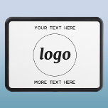 Enkel Logotyp med textföretag Dragkroksskydd<br><div class="desc">Lägg till din egen logotyp och ditt eget textval till den här designen. Ta bort den övre eller nedre texten om du vill. Minimalistisk och professionell. Underbar för varumärkning av anställda,  för företagsevenemang och affärsprogram,  eller som marknadsföringsprodukt för dina kunder och kunder.</div>