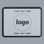 Enkel Logotyp med textföretag Dragkroksskydd<br><div class="desc">Lägg till din egen logotyp och ditt eget textval till den här designen. Ta bort den övre eller nedre texten om du vill. Minimalistisk och professionell. Underbar för varumärkning av anställda,  för företagsevenemang och affärsprogram,  eller som marknadsföringsprodukt för dina kunder och kunder.</div>