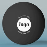 Enkel Logotyp med textreklam för företag Pingisboll<br><div class="desc">Lägg till din egen logotyp och ditt eget textval till den här designen. Ta bort den övre eller nedre texten om du vill. Minimalistisk och professionell. Underbar för varumärkning av anställda eller som kampanjprodukt för dina kunder och kunder.</div>