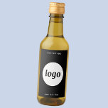Enkel Logotyp med textreklam för företag Vinetikett<br><div class="desc">Lägg till din egen logotyp och ditt textval till den här enkla,  rena designen. Ta bort den övre eller nedre texten om du vill. Minimalistisk och professionell för att förbättra ditt varumärke.</div>