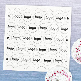 Enkel Logotyp Mönster Pappersservett