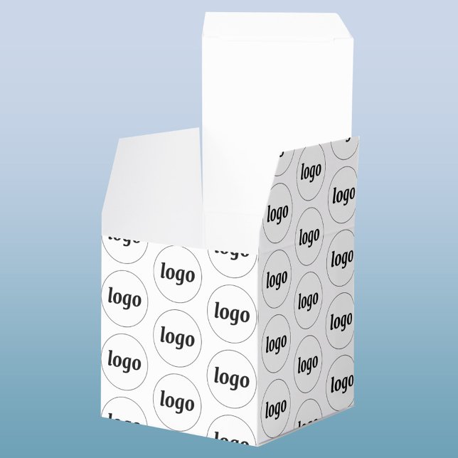 Enkel Logotyp Mönster-säljfrämjande affärsruta Presentaskar (Logo pattern professional business favor box style packaging)