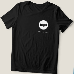 Enkel logotyp och text för företagsreklam t shirt