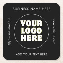 Enkel Logotyp och text för minimal Anpassningsbar