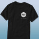 Enkel Logotyp och text - T-skift för företag T Shirt (Simple logo with text crest promotional business t-shirt)
