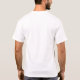 Enkel Logotyp och text - T-skift för företag T Shirt (Baksida)