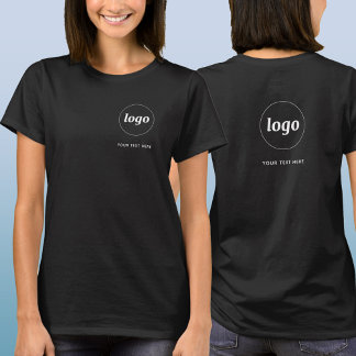 Enkel Logotyp och Vapensköld för textföretag och b T Shirt