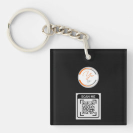 Enkel Logotyp QR-kod Företag Svart