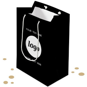 Enkel Logotyp, text, Business Branding Black
