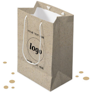 Enkel Logotyp Text Business Branding Brown Papper
